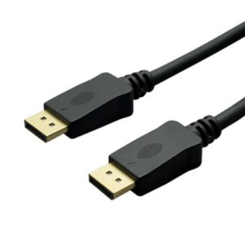 ミヨシ DP-18／BK 4K対応 DisplayPortケーブル 1.8m ブラック