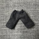 オビツ11 上質な麻のバギーパンツ　black