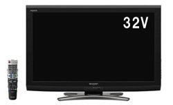 シャープ 32V型 ハイビジョン 液晶テレビ AQUOS LC-32E8-B【中古品】