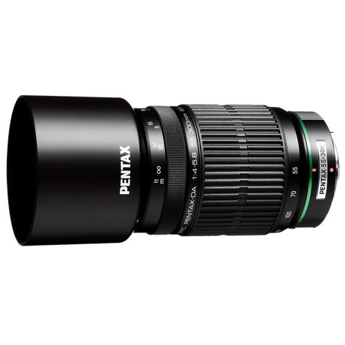 PENTAX 望遠ズームレンズ DA55-300mmF4-5.8ED Kマウント APS-Cサイズ 21720【中古品】