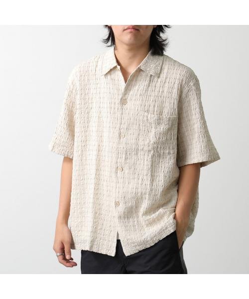 OUR LEGACY シャツ BOX SHIRT SHORTSLEEVE M2242BL