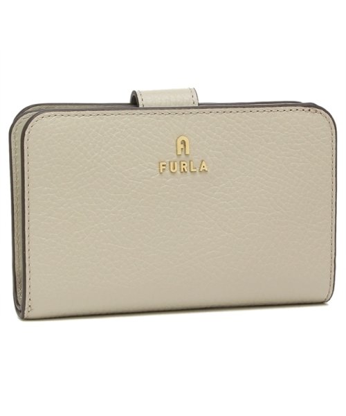 フルラ 二つ折り財布 カメリア Mサイズ グレー レディース FURLA WP00314 HSF000 M7Y00