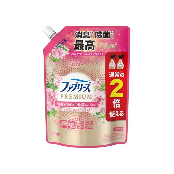 Ｐ＆Ｇ ファブリーズW除菌消臭プレミアム パステルフローラル&ブロッサム詰替 FC871PR