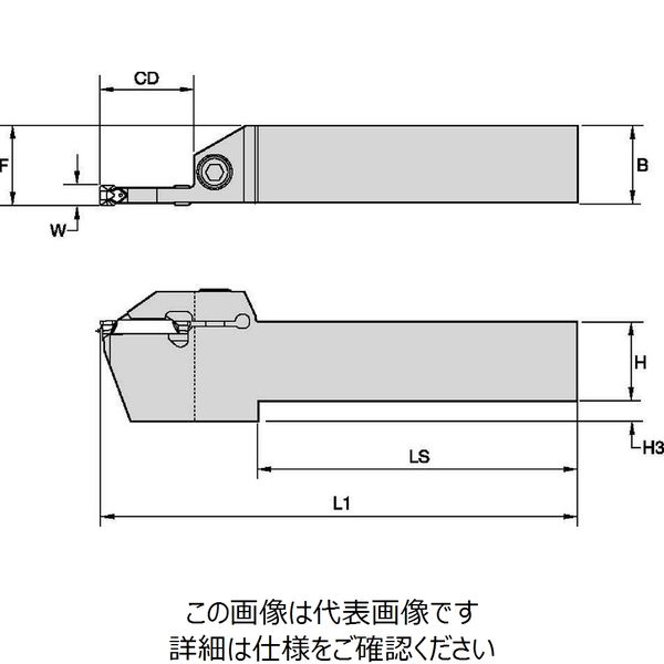 WIDIA 外径溝入れ用ホルダー