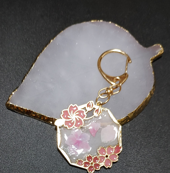 【ハンドメイド】桜 バッグチャーム 2