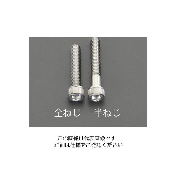 エスコ M 8x55mm[A2ー100]六角穴付ボルト(ステンレス/2本) EA949MJ-855A 1セット(20本:2本×10セット)（直送品）