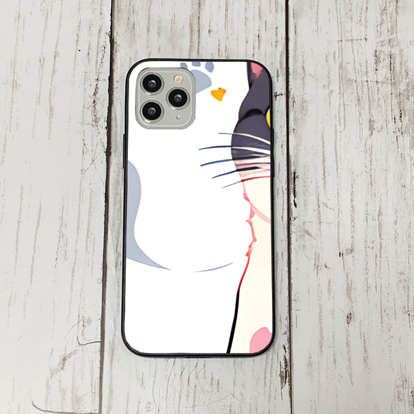 iphoneケース4-3-1 iphone 強化ガラス ねこ・猫・ネコ 箱1 かわいい アイフォン iface