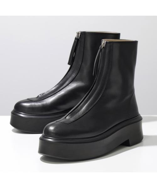 【訳あり－36.5のみ】THE ROW ブーツ ZIPPED BOOT 1 F1144 L64R