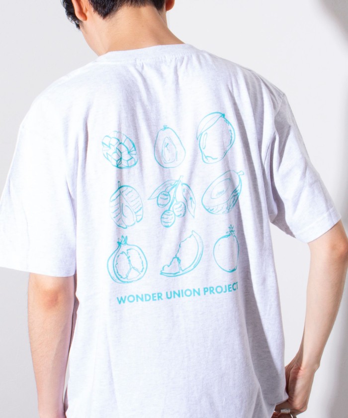 GLOSTER/【Wonder Union Project】ASSORT バックプリントTシャツ ･･･