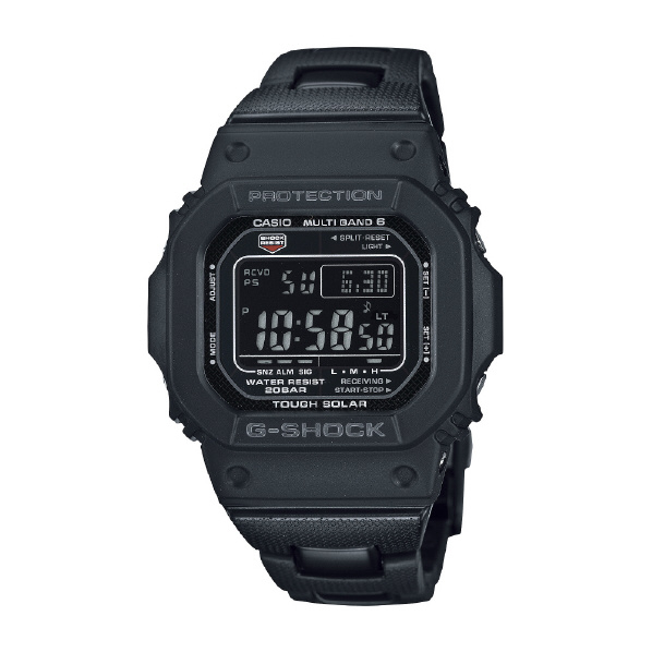 カシオ ソーラー電波腕時計 G-SHOCK ブラック GW-M5610UBC-1JF