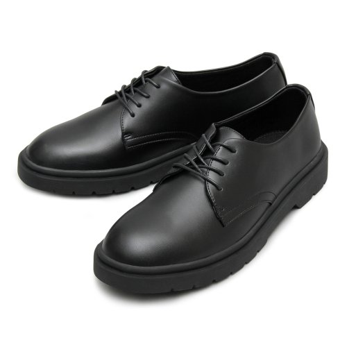 glabella PLANE TOE DERBY SHOES