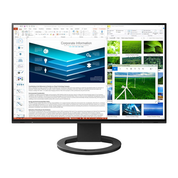 液晶ディスプレイ 24.1型/1920×1200/HDMI、DisplayPort、USB Type-C