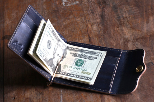 INDIGO Money Clip Wallet マネークリップウォレット