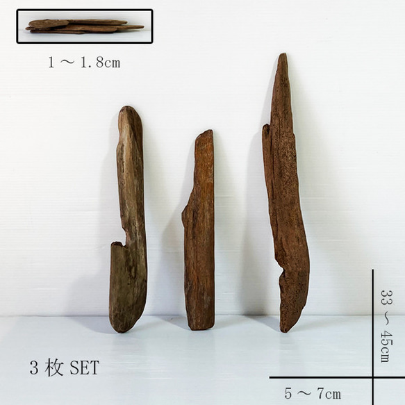 流木 板流木31cm～　itm431