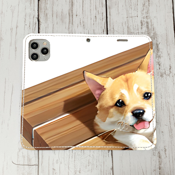 iphoneケース2-3-26 iphone 手帳 犬・イヌ・ワンちゃん 箱12 かわいい アイフォン iface