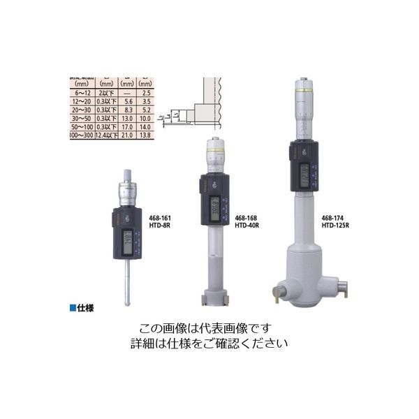 ミツトヨ（Mitutoyo） デジマチックホールテスト（三点式内側マイクロメータ） HTD