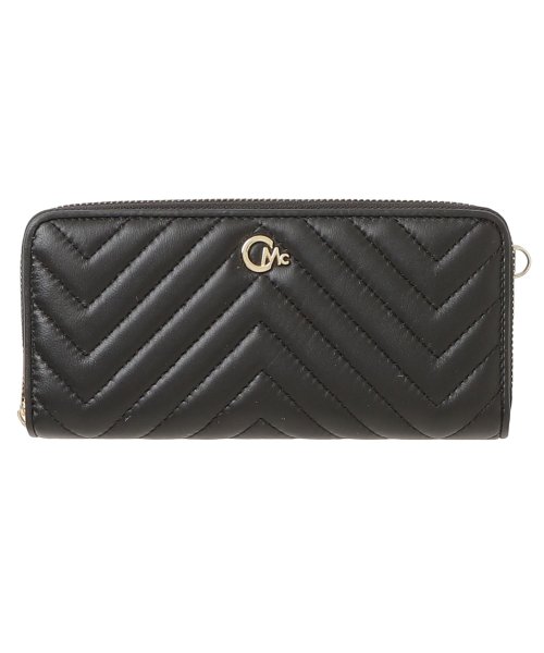 セシルマクビー CECIL McBEE 財布 長財布 レディース ラウンドファスナー キルト QUILT WALLET ブラック ベージュ 黒 CM122092