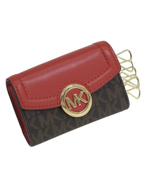 Michael Kors マイケルコース FULTON KEY CASE フルトン キーケースホルダー スモール 6連 キーケース