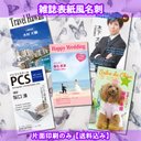 遊び心たっぷりの雑誌表紙風名刺(片面印刷のみ)【送料込み】