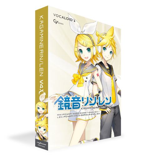 クリプトン・フューチャー・メディア RNLNV4XCP 音声合成ソフト KAGAMINE RIN／LEN V4X (incl. ENGLISH) ／ PACKAGE