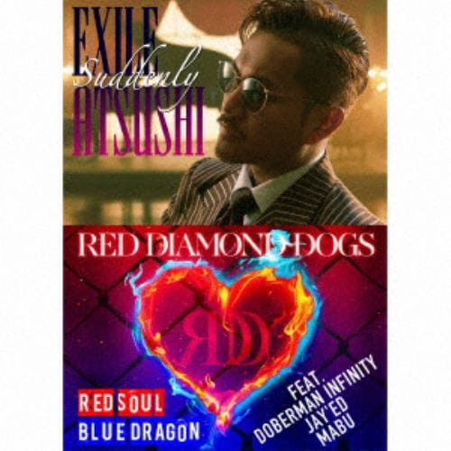 【CD】EXILE ATSUSHI／RED DIAMOND DOGS ／ Suddenly／RED SOUL BLUE DRAGON(3Blu-ray Disc付)