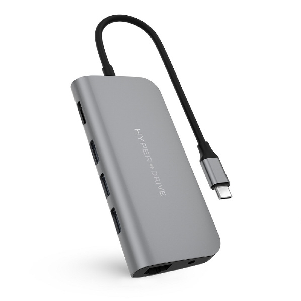 HYPER HyperDrive Power 9in1 USB-C Hub HP-HD30FGRAY