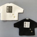 オビツ11サイズ長袖Tシャツ(白、黒)