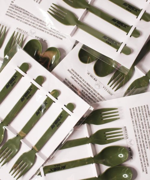 《直営店限定》CUTLERY SET / カトラリーセット / AVIREX / アヴィレックス