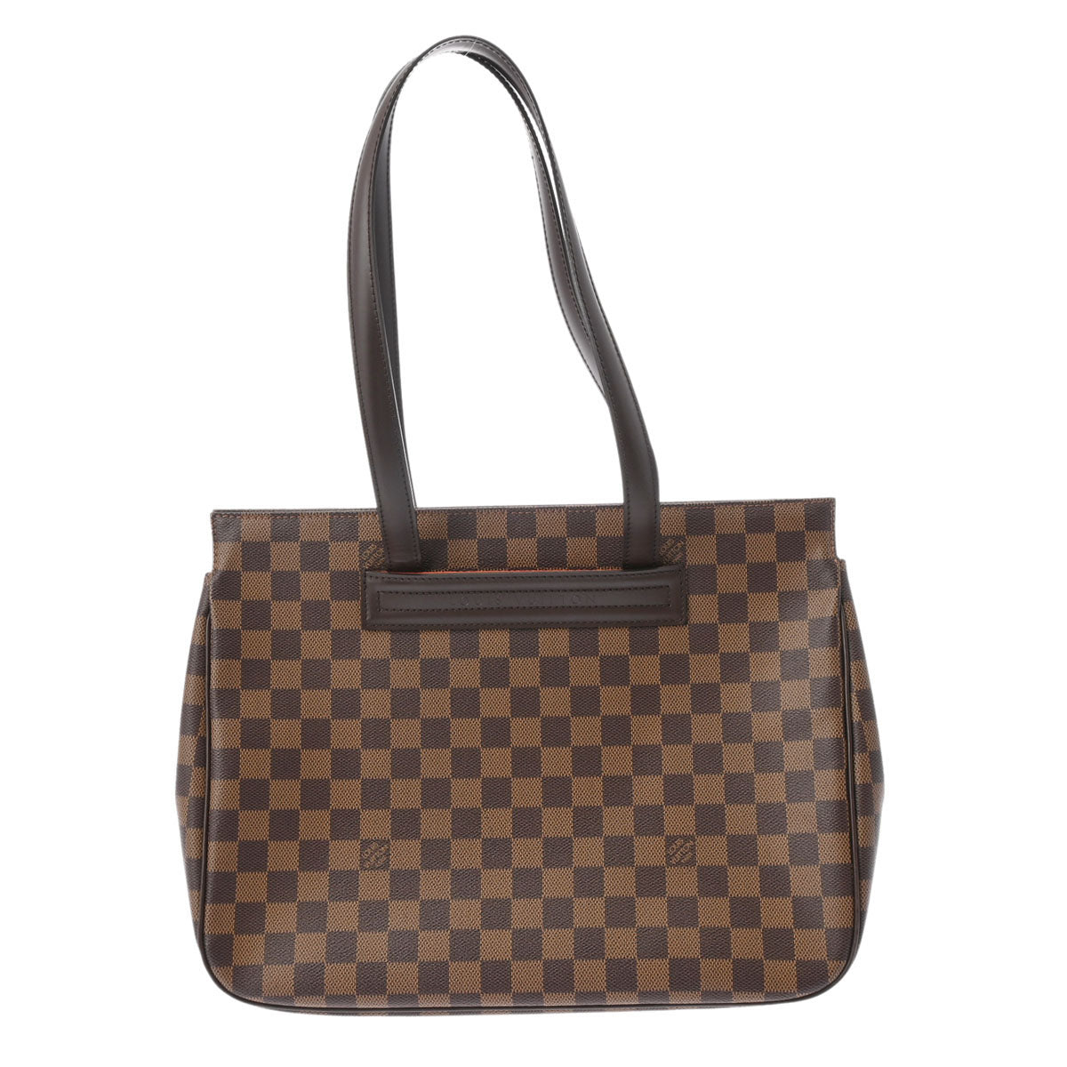 LOUIS VUITTON ルイヴィトン ダミエ パリオリ PM トート ブラウン N51123 レディース ダミエキャンバス ショルダーバッグ Aランク 中古 