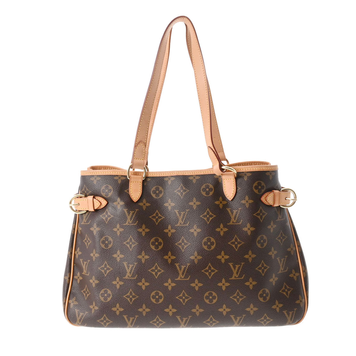 LOUIS VUITTON ルイヴィトン モノグラム バティニョール オリゾンタル ブラウン M51154 レディース モノグラムキャンバス トートバッグ ABランク 中古 