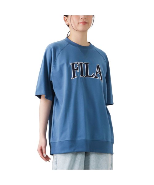 FILA フィラ ミニ裏毛ロゴプルーオーバー FL2033