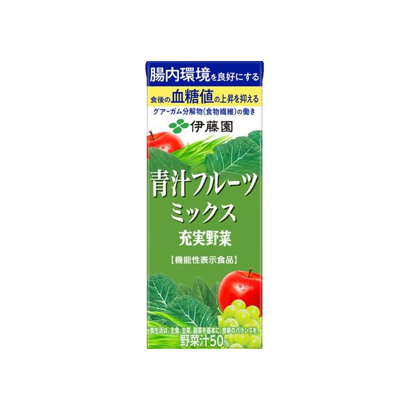 伊藤園 充実野菜青汁フルーツミックス 200ml FC127MS