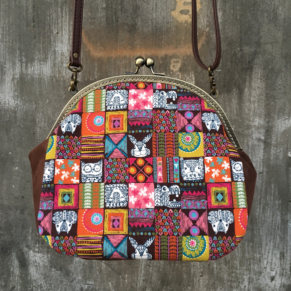 Duck Fort Shop_Handbags_大口金（サイドバックパック、ショルダーバッグ）_Box Animal Totem