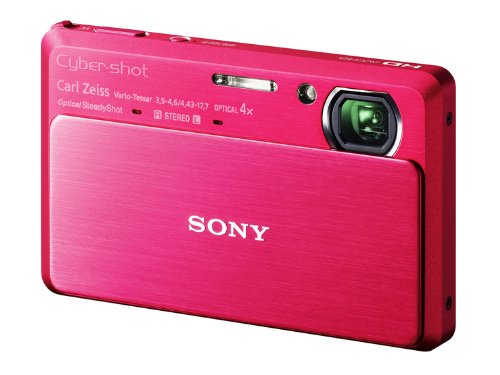 ソニー SONY デジタルカメラ Cybershot TX9 (1220万画素CMOS/光学x4/デジタルx8) レッド DSC-TX9/R【中古品】