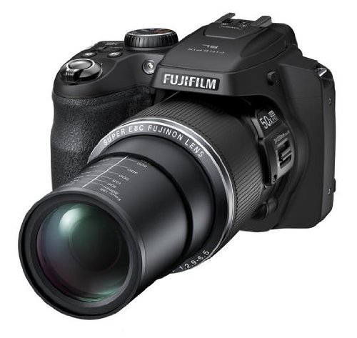 Fujifilm FinePix SL1000 Digital Camera - Black (16.2 MP, 50x Optical Zoom) 3.0 inch LCD【中古品】