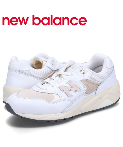 ニューバランス new balance 580 スニーカー メンズ Dワイズ ホワイト 白 MT580VTG