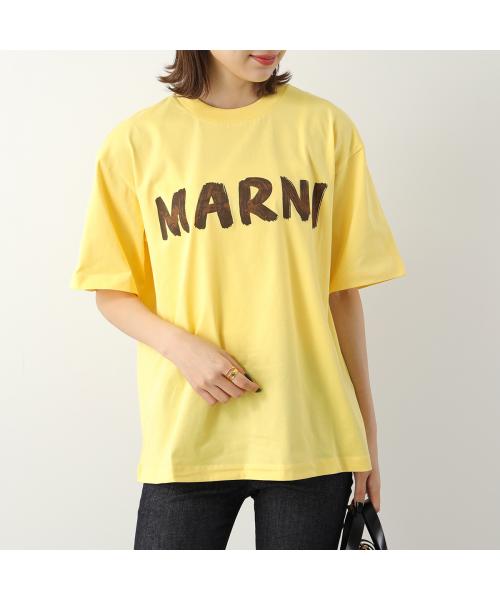 マルニ/MARNI Tシャツ THJET49EPH USCS11 クルーネック ロゴT