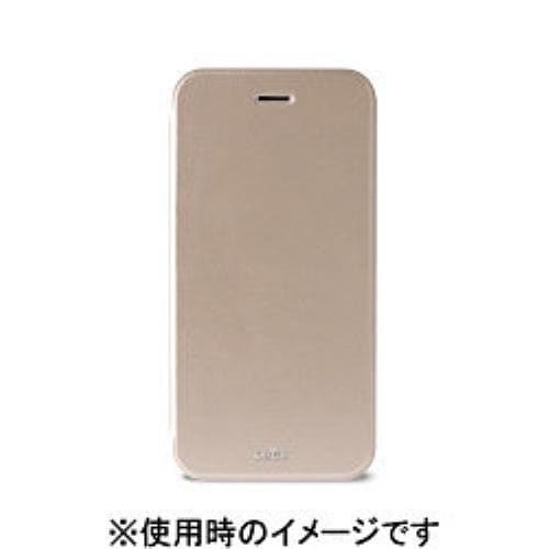 PURO IPC655BOOKCCRYGOLD iPhone 6 Plus ECO-LEATH COVER w／flip + CARD SLOT GOLD