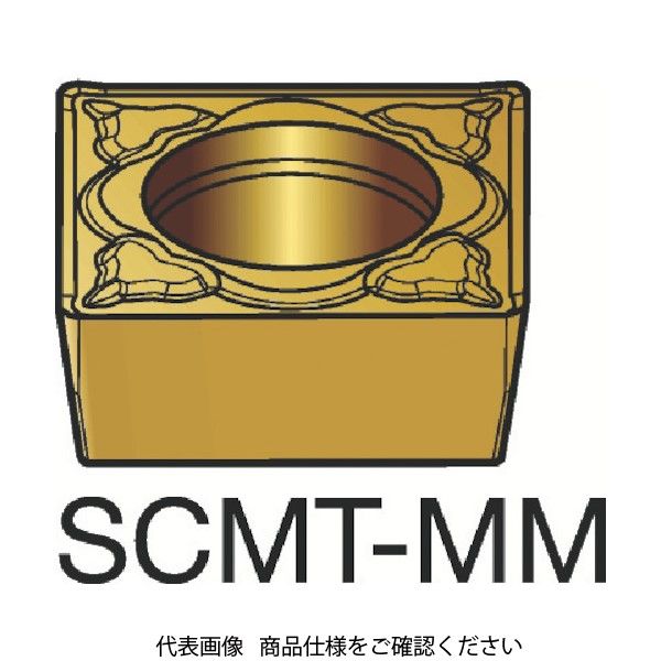 サンドビック コロターン107 旋削用ポジ・チップ SCMT 12 04 08-MM 1115 358-7631（直送品）