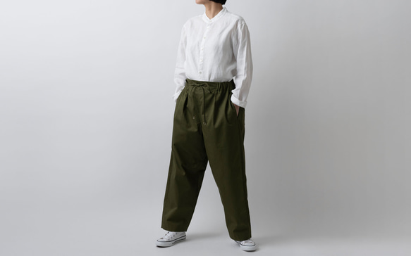 【再入荷】木間服装製作 / pants kahki / unisex 1size