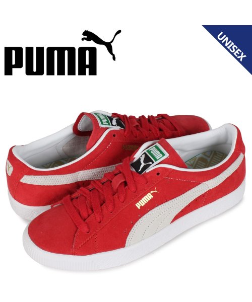 プーマ PUMA スウェード ヴィンテージ スニーカー メンズ レディース スエード SUEDE VINTAGE レッド 374921－06