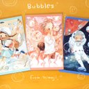 Bubbles　ポストカードセット（3枚）