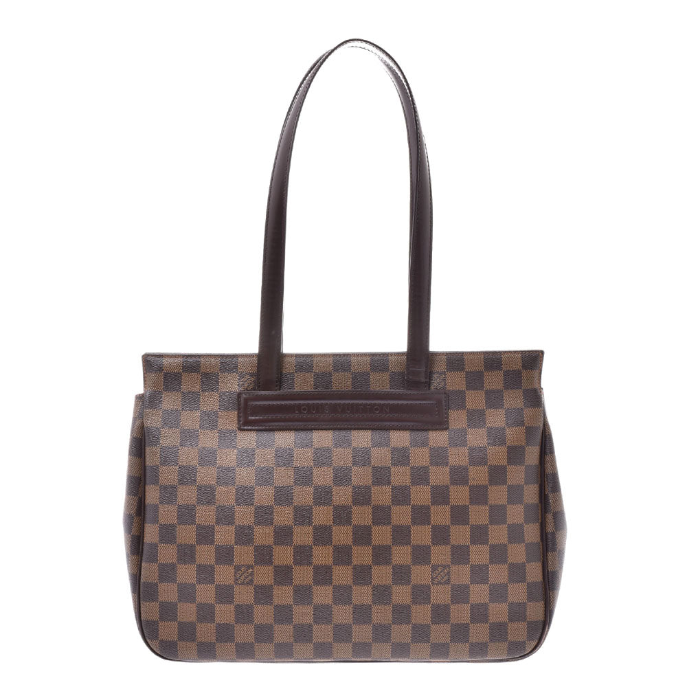 LOUIS VUITTON ルイヴィトン ダミエ パリオリPM ブラウン N51123 レディース ダミエキャンバス ショルダーバッグ Bランク 中古 