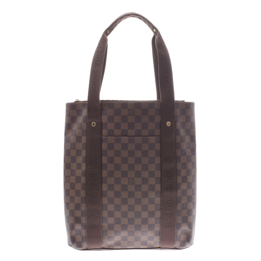 LOUIS VUITTON ルイヴィトン ダミエ カバボブール ブラウン N52006 ユニセックス ダミエキャンバス トートバッグ ABランク 中古 