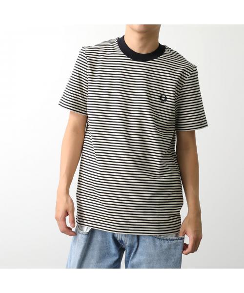 フレッドペリー/FRED PERRY Tシャツ Fine Stripe Heavy Weight ･･･