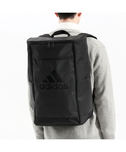 アディダス リュック adidas デイパック バックパック 通学リュック 軽い ボックス 大きめ A4 B4 23L PC収納 中学生 高校生 63581