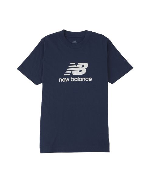 ニューバランス/New Balance Stacked Logo ショートスリーブTシャツ