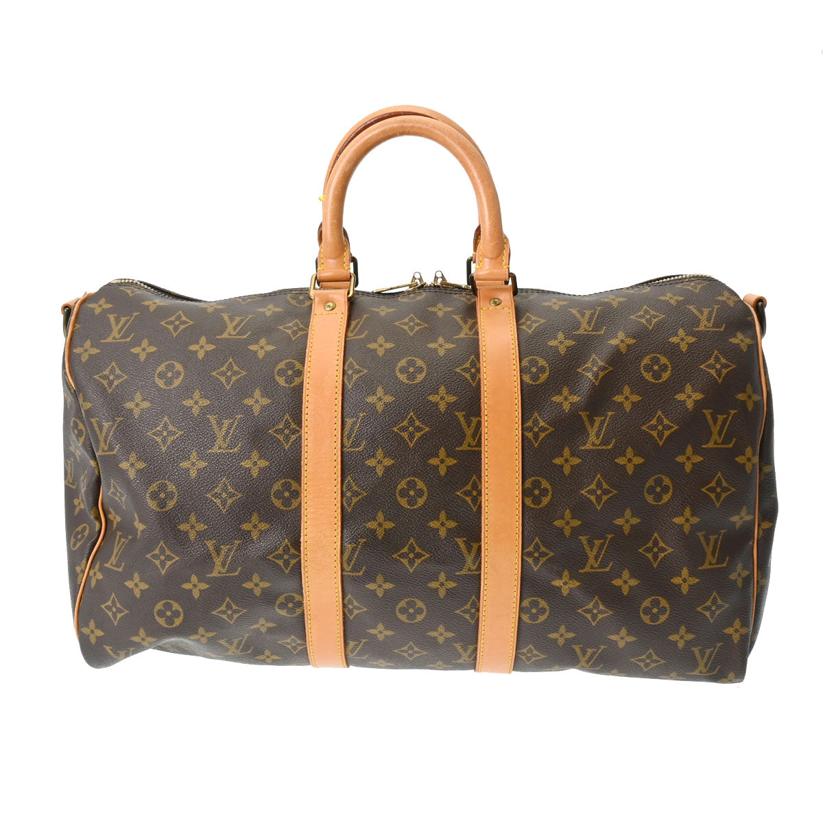 LOUIS VUITTON ルイヴィトン モノグラム キーポル バンドリエール 45 2WAY ブラウン M41418 ユニセックス モノグラムキャンバス ボストンバッグ Bランク 中古 