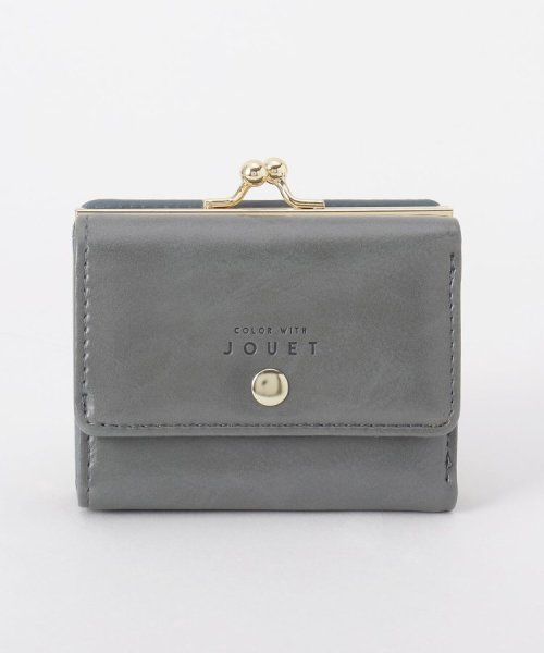 Jouet ムラ合皮 がま口ミニ財布