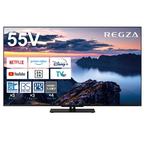 【推奨品】REGZA 55Z670N 55V型 4K対応 液晶テレビ レグザ Z670Nシリーズ